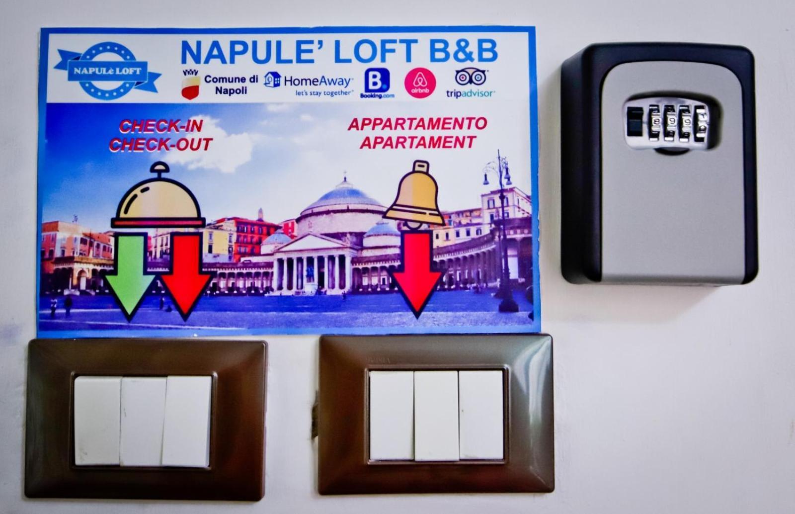 Napule - Loft Apartman Nápoly Kültér fotó